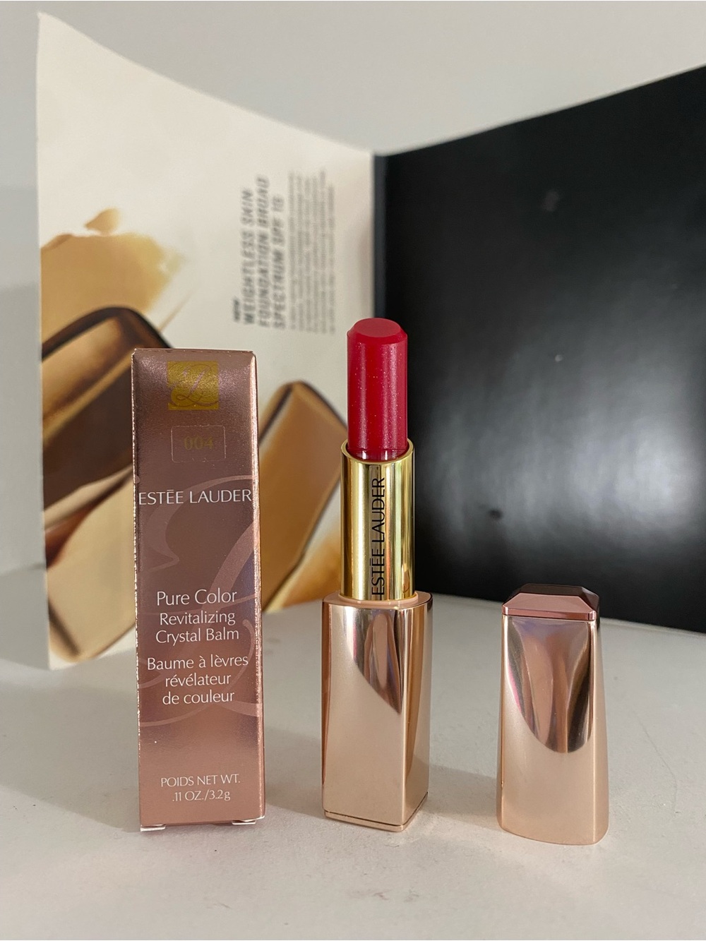 004 Caring Crystal~ Estée Lauder Pure Color Revitalizing Crystal Balm, Full Size
